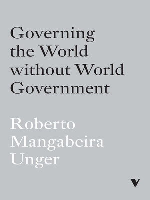 cover image of Governing the World Without World Government